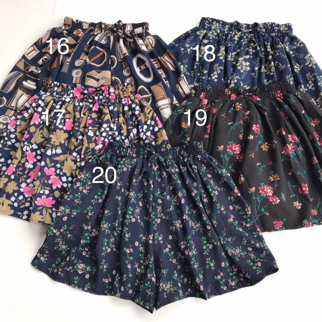 [Sale Quần sooc hoa nữ ống rộng | BigBuy360 - bigbuy360.vn