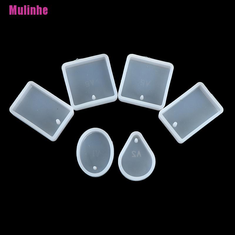 Khuôn Silicone Làm Trang Sức Hình Giọt Nước Bằng Nhựa Epoxy