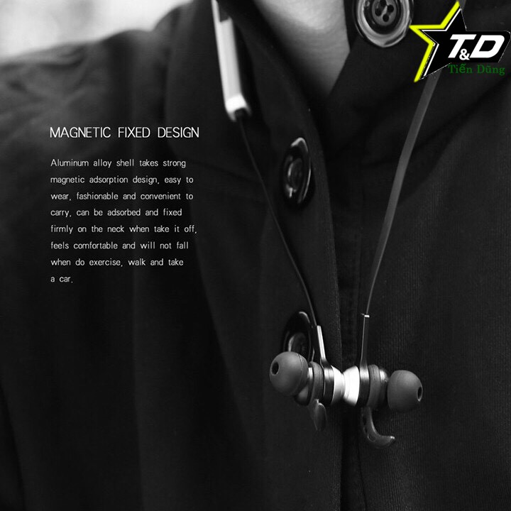 Tai nghe bluetooth Earphone Baseus B11 kiểu dáng thể thao quàng cổ