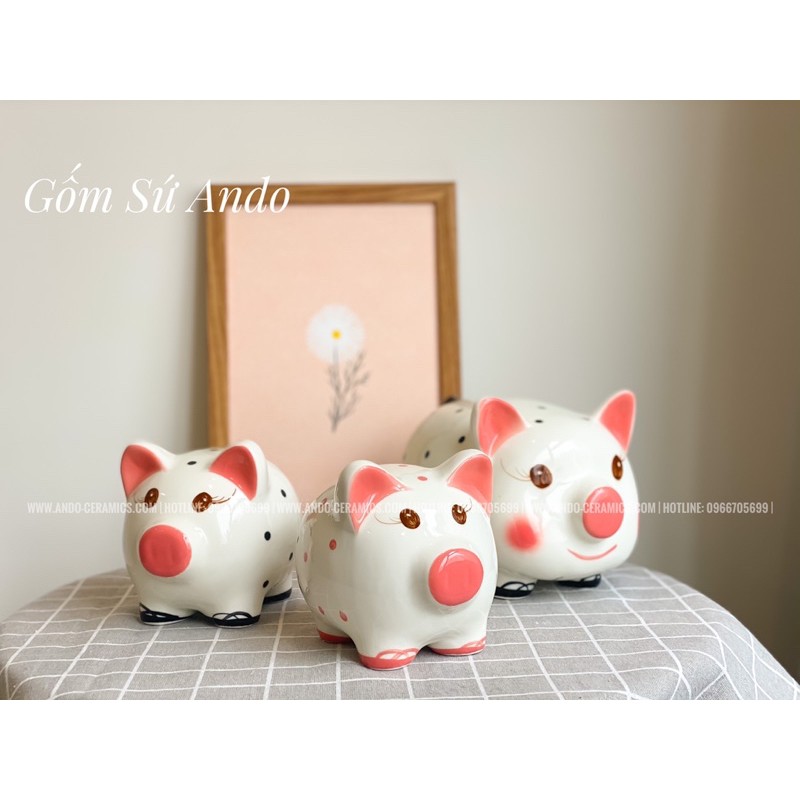 HEO ĐẤT TIẾT KIỆM  Hàng chuẩn Gốm Bát Tràng