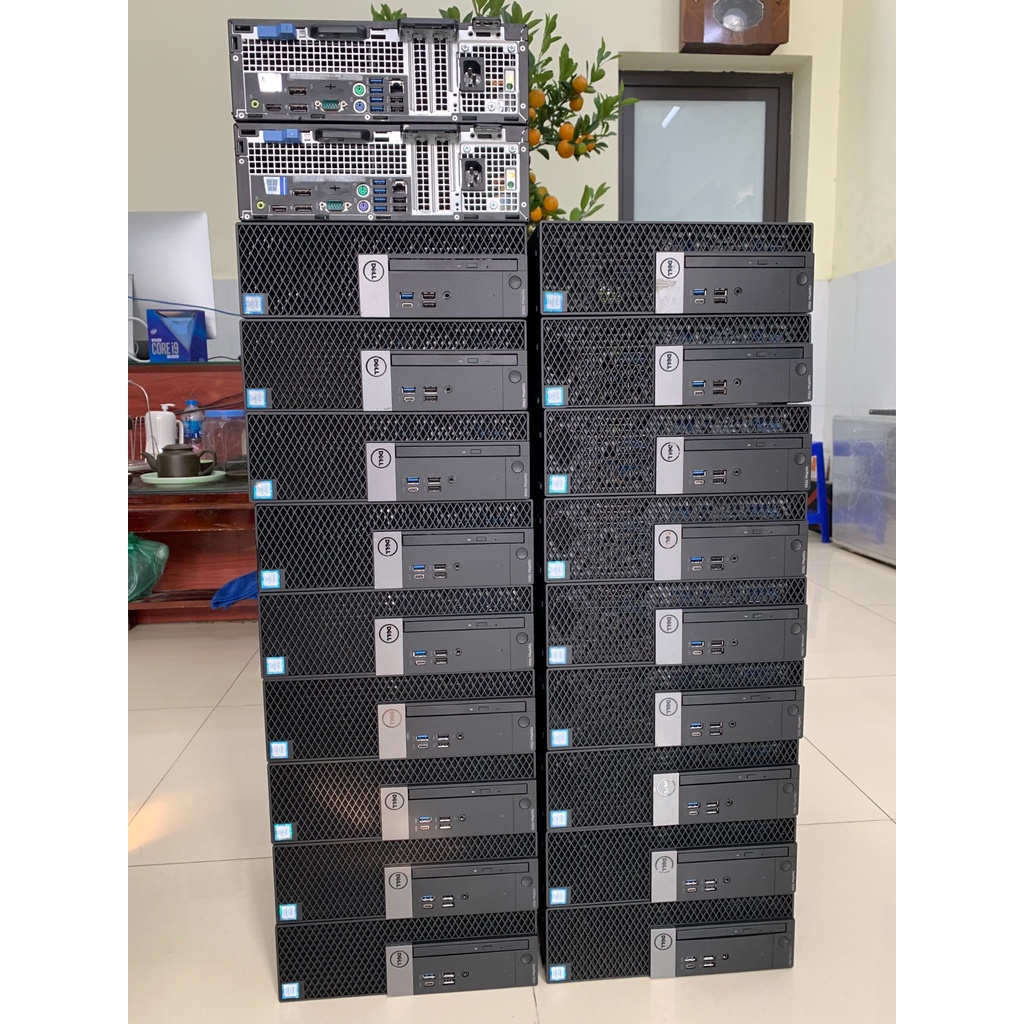 Xác case máy tính barebone Dell Optiplex 7050 SFF Main intel Q270 Socket 1151 thế hệ 6, 7