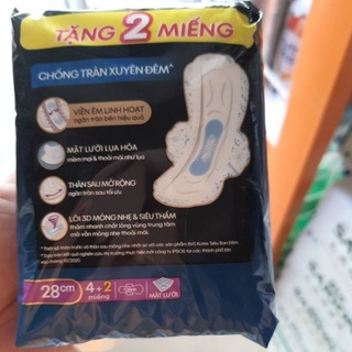 KOTEX SIÊU BAN ĐÊM 28CM VÀ 35CM