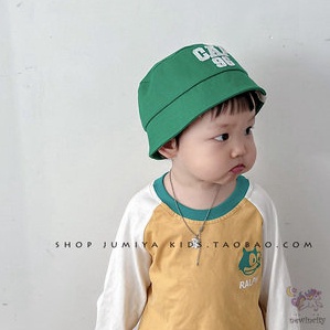 Nón Tai Bèo In Chữ Dễ Thương Cho Bé