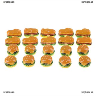 Set 2 Mô Hình Bánh hamburger Nhỏ Dễ Thương Dùng Để Trang Trí