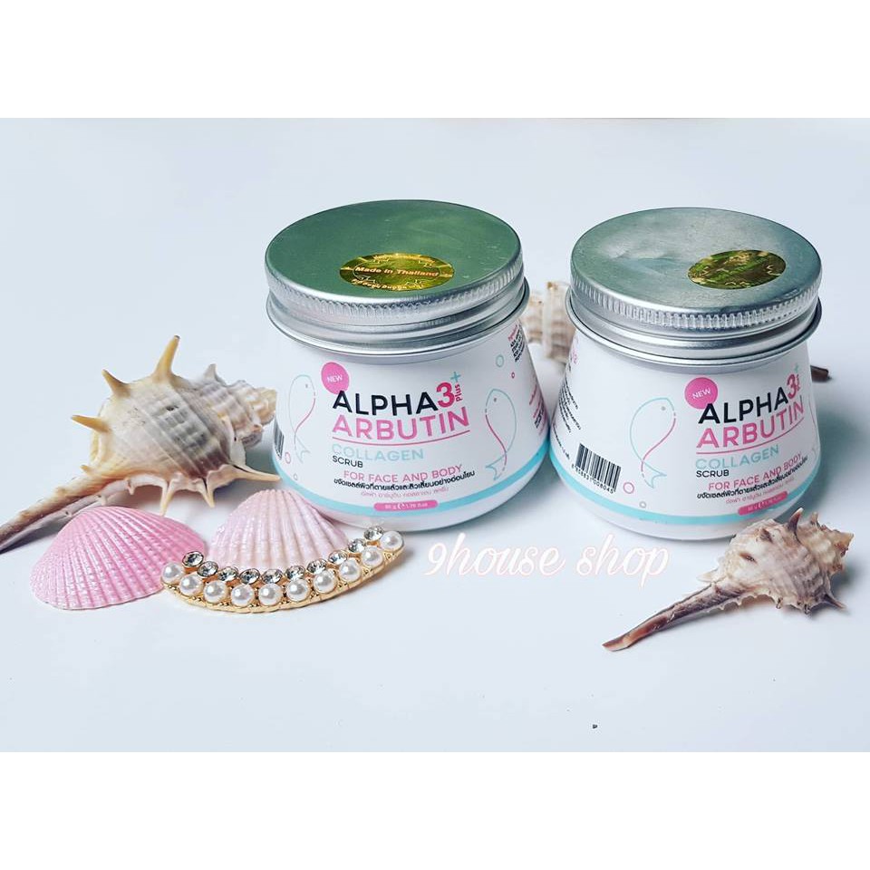 Tẩy tế bào chết ALPHA ARBUTIN SCRUB 3+ (Mặt và Toàn Thân)