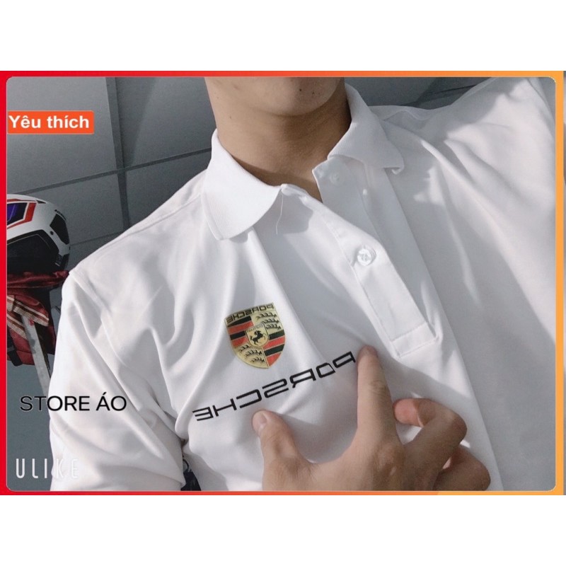 áo polo siêu xe  mẫu áo porsche cho xe oto | BigBuy360 - bigbuy360.vn
