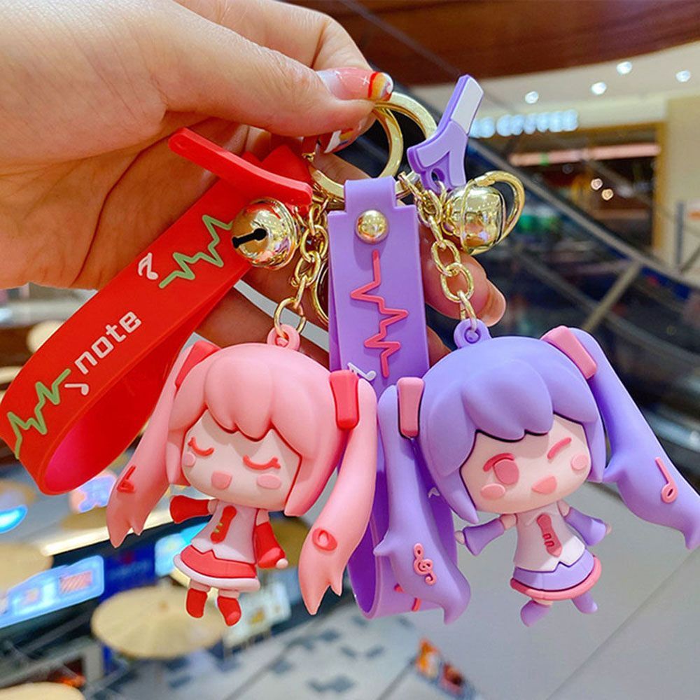 Móc Khóa Hình Hatsune Miku Thời Trang