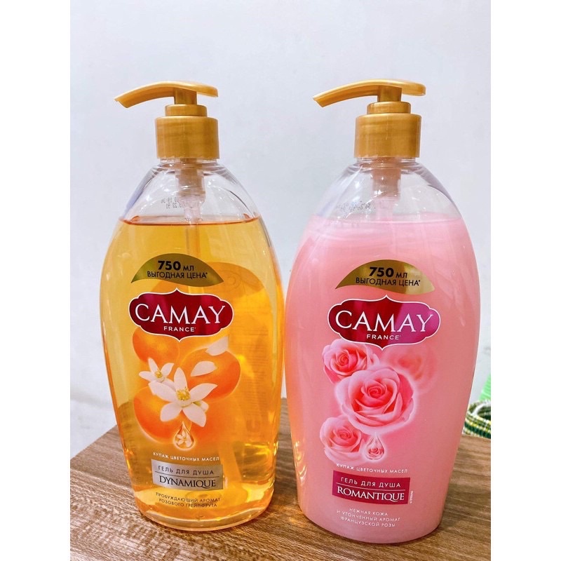 Sữa tắm CAMAY của Nga huyền thoại lại quay trở lại siêu thơm chai 750ml