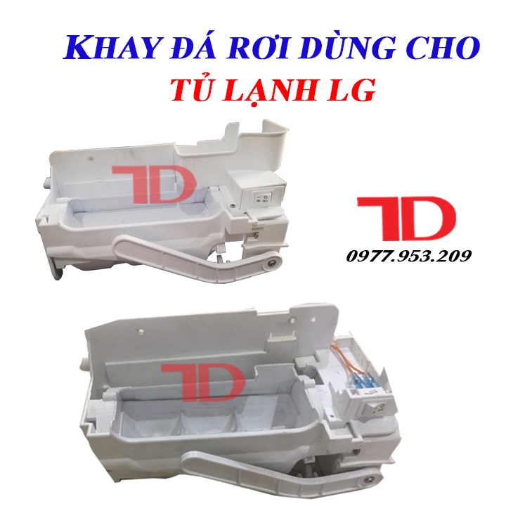 Khay làm đá tủ lạnh LG, Khay đá rơi tủ lạnh LG hàng tốt Điện Lạnh Thuận Dung