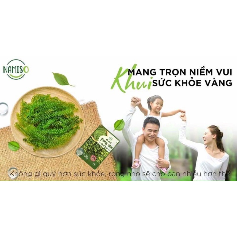 Rong nho Nhật bản 12 gói 300gr