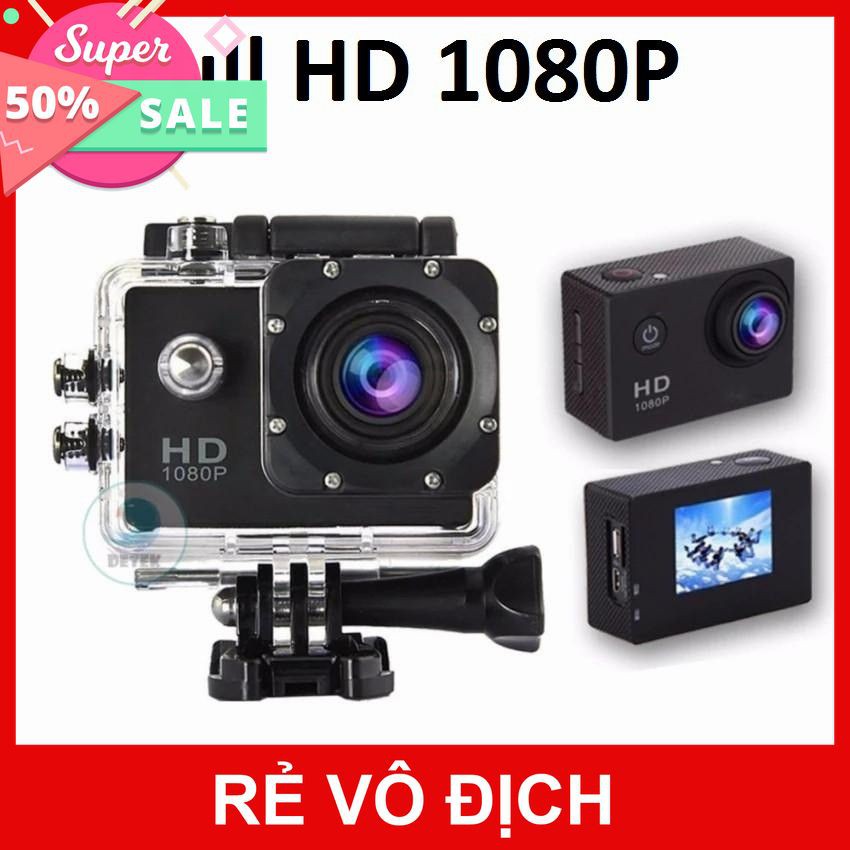 [XK][FREESHIP] CAMERA HÀNH ĐỘNG CHỐNG NƯỚC A9 FULL HD 1080P [HCM]