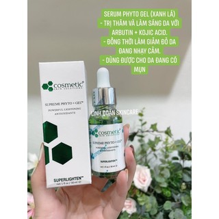 Serum Phyto + Gel Cosmetic Skin Solution - 30ml