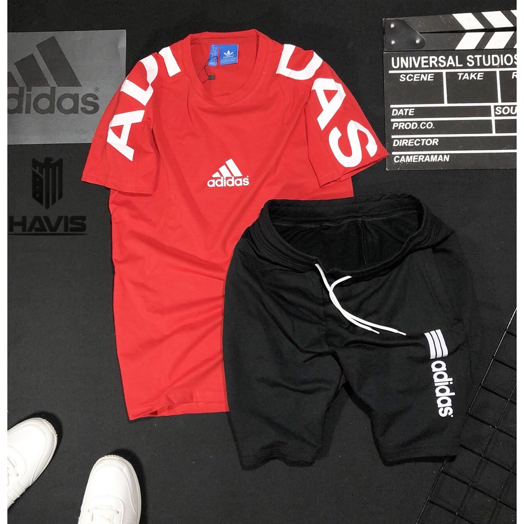 Set đồ bộ thể thao nam hoạ tiết in vai thời trang Hàn Quốc cao cấp SDB040 | BigBuy360 - bigbuy360.vn