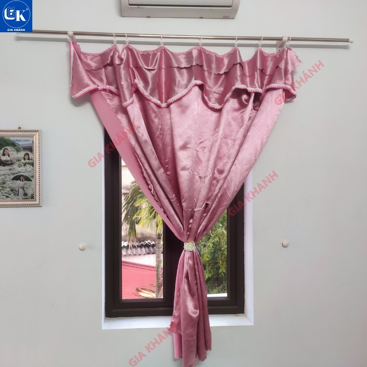 màn cửa rèm ri đô móc thẳng rèm thử đồ thay đồ live màn cửa sổ cản nắng