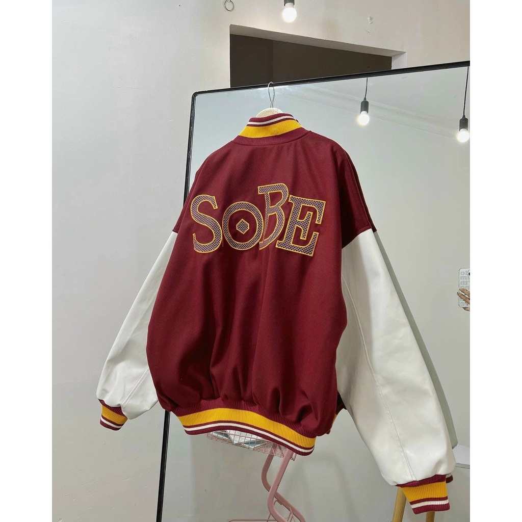 Áo Khoác Bomber UNISEX Form Rộng In Chữ Cực Ngầu Cực Phong Cách