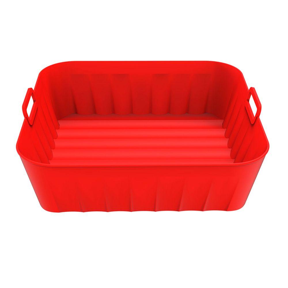 Rổ Silicone Hình Vuông Dùng Nướng Bánh Pizza Có Thể Tái Sử Dụng
