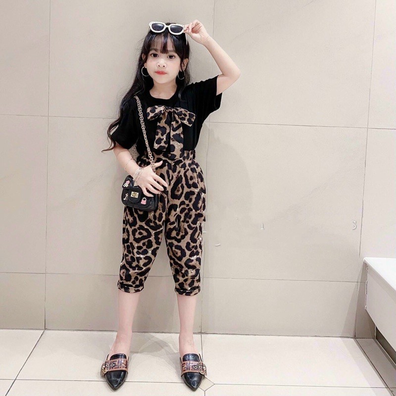 Set vân nhi áo kèm quần