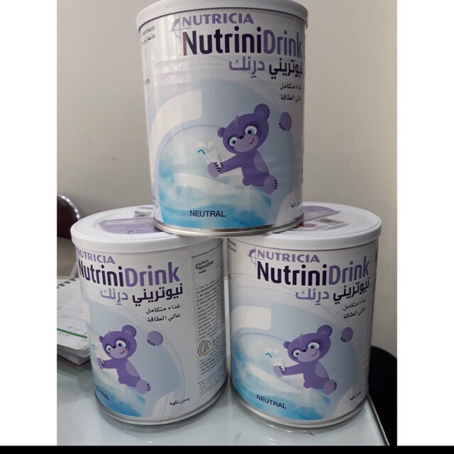 [ HSD:2021] Combo 3 hộp sữa NutriDrink Neutral 335g