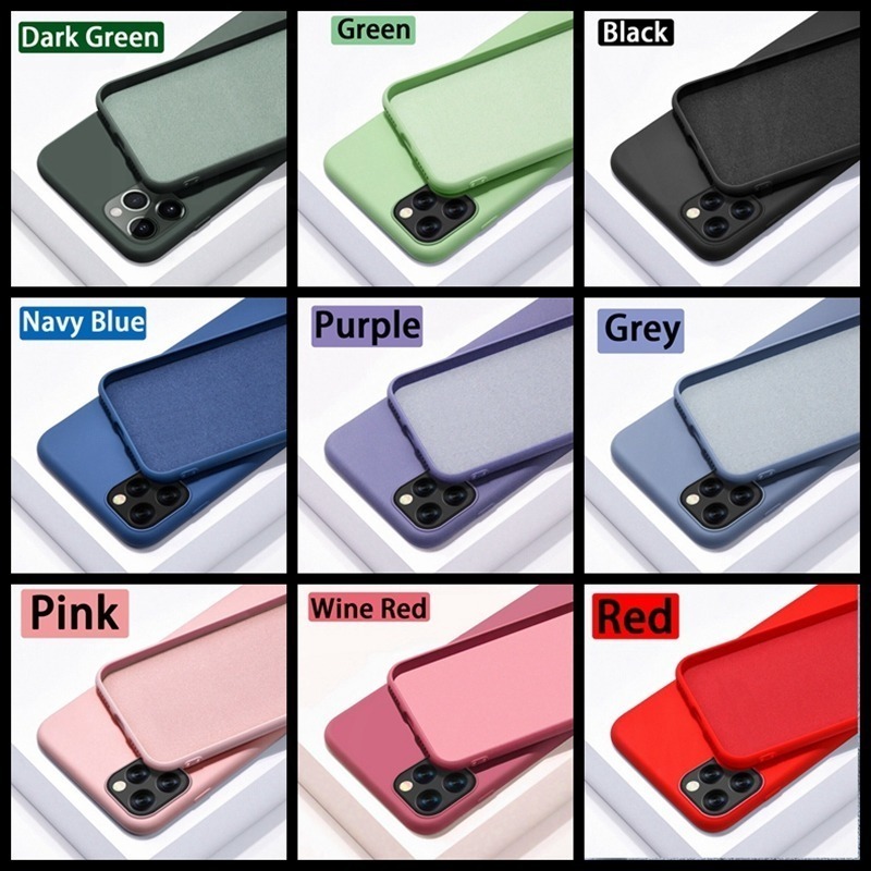 Ốp điện thoại silicon màu trơn thời trang cho Xiaomi Poco F2 Pro X2 Redmi K30 Ultra K30 Pro Zoom 5g