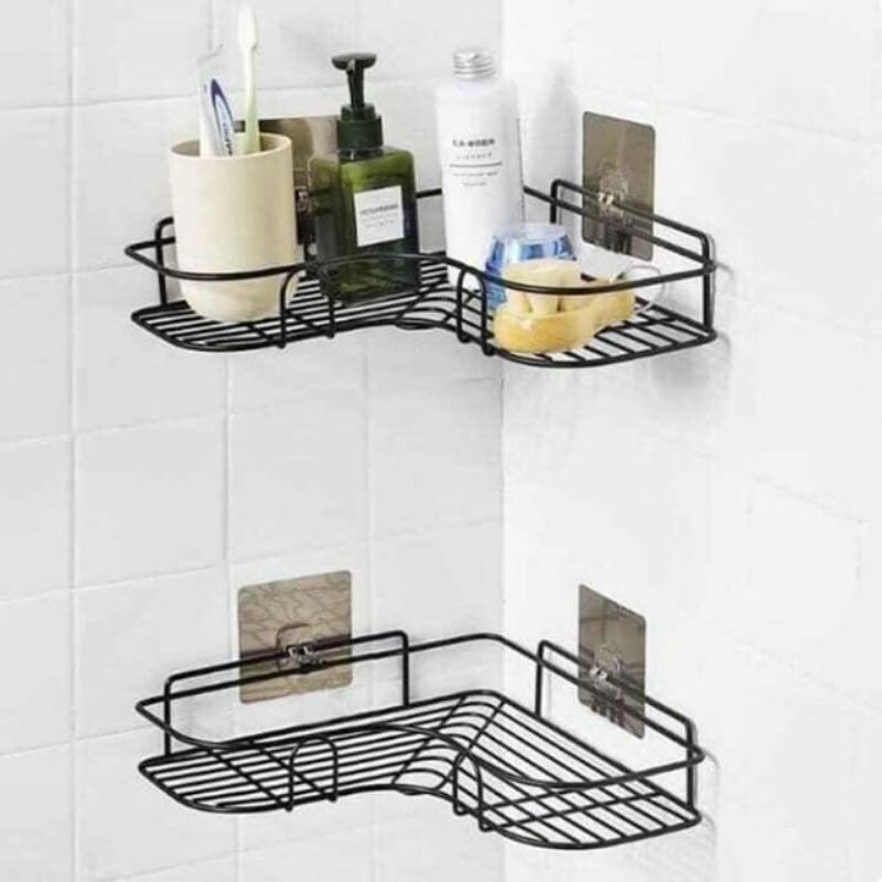 Miếng dán dự phòng thay thế kệ góc tường - Miếng dán Ecoco chữ U kệ nhà tắm kệ bếp treo phích cắm ốc vít