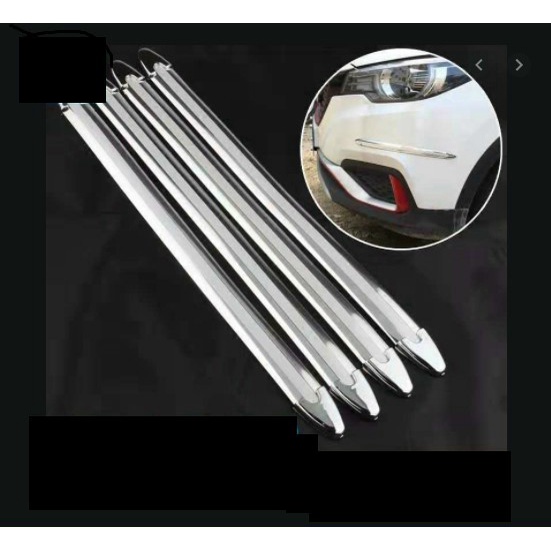 Nẹp crom 4 góc chống xước trang trí cho xe ô tô