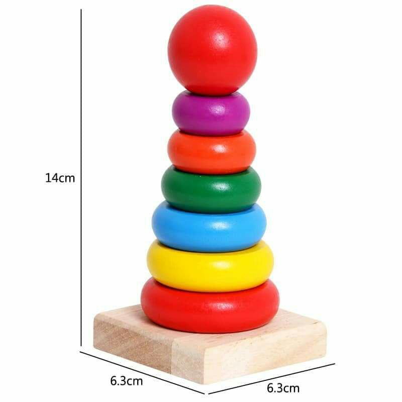 Combo 6 Món Đồ Chơi Gỗ An Toàn Cho Bé Phát Triển Sự Sáng Tạo Và Trí Thông Minh