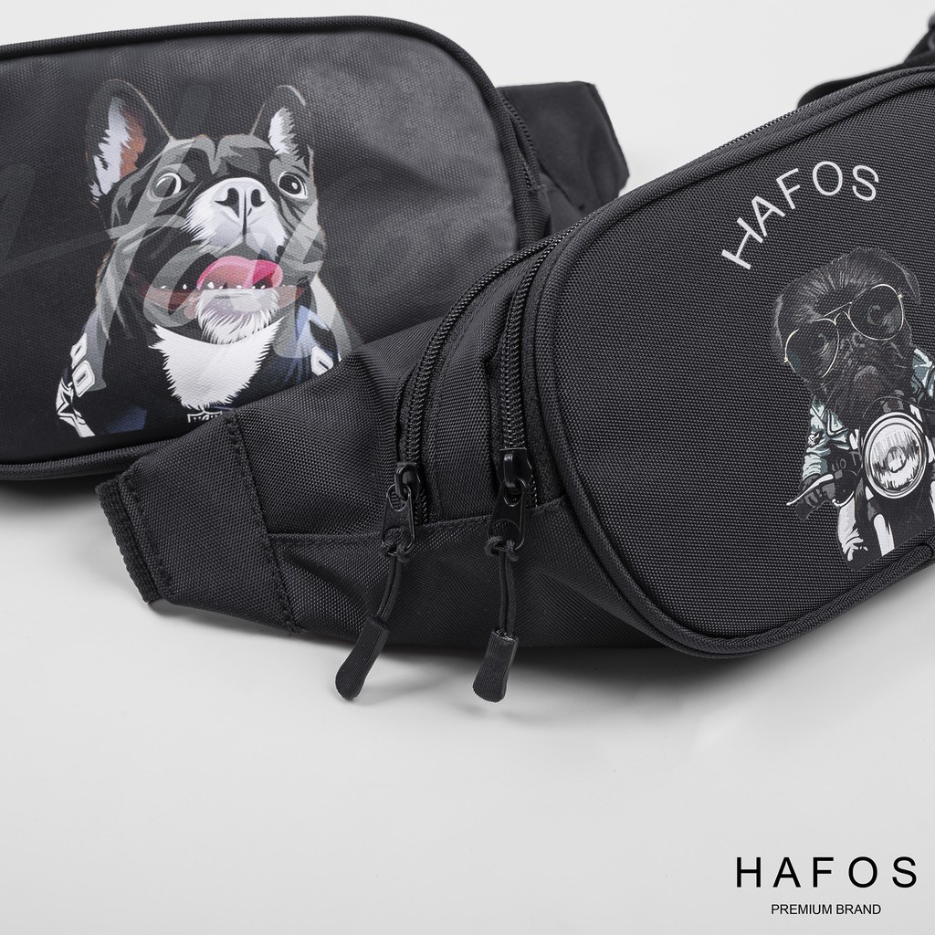 Túi bao tử Collab Bull&Bike Poly Bumbag - HAFOS BRAND® | BigBuy360 - bigbuy360.vn
