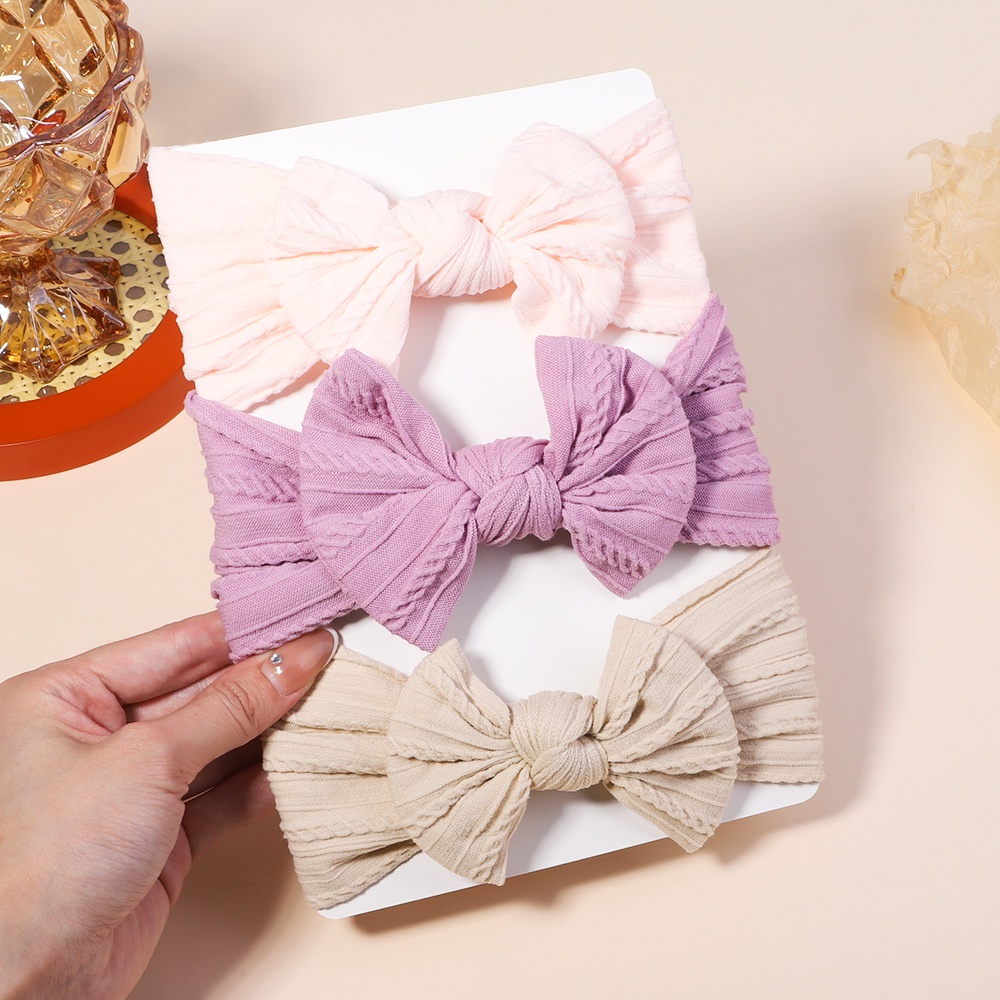 Set 3 băng đô vải KIDSBOWS xinh xắn cho bé gái
