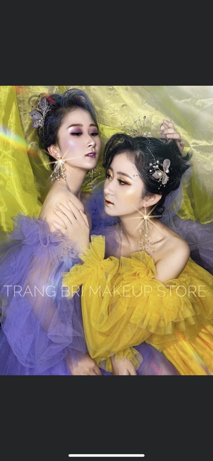 Váy voan chụp beauty, chụp bầu