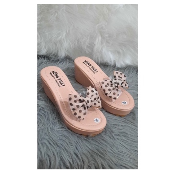 DÉP NỮ QUAI TRONG THƠI TRANG CAO THÊM 6CM