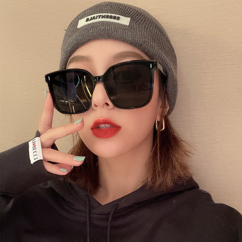 Kính Mắt Thời Trang Nam Nữ Đen Vạch Dọc Siêu Hot Trend Phong Cách Hàn