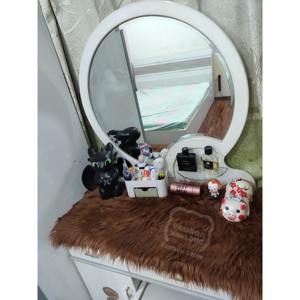 👑 THẢM LÔNG CHỤP ẢNH QUẦN ÁO - TRẢI SÀN STUDIO | NÂU GẤU BROWN | BigBuy360 - bigbuy360.vn