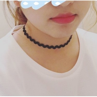 Vòng cổ Choker trang sức phong cách thời trang Hàn Quốc đẹp độc rẻ sang chảnh sexy mùa hè 2017