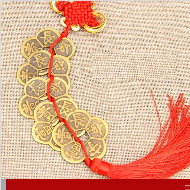 Xâu 5 đồng hoa mai - ngũ phúc hoa mai