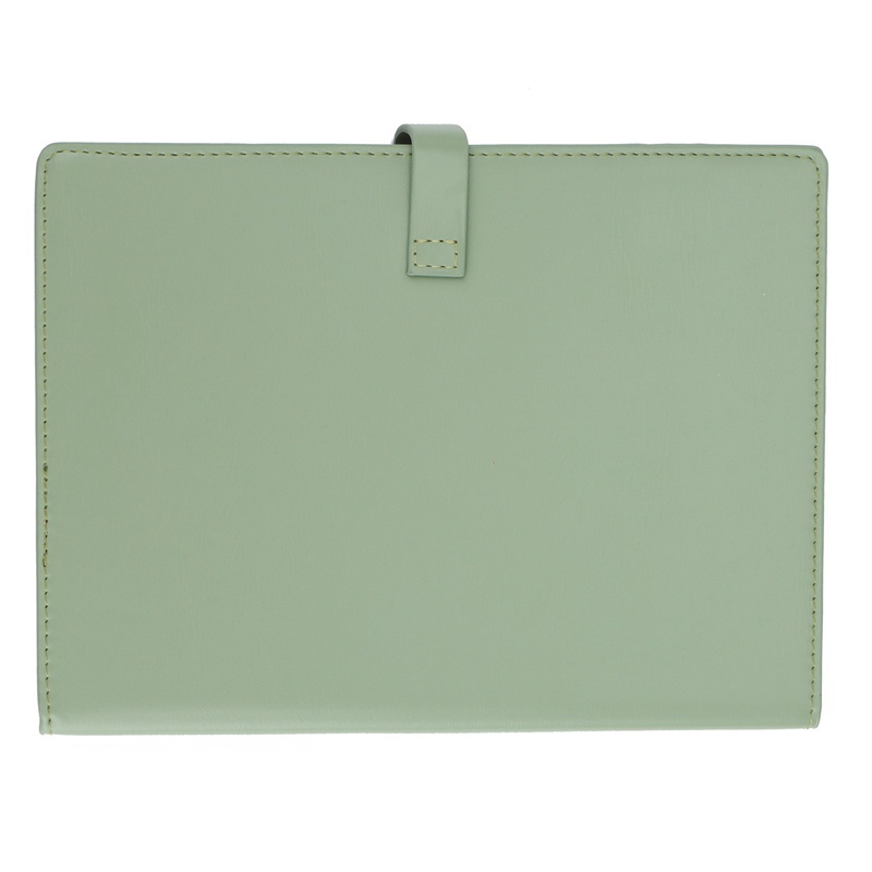 Sổ tay lên kế hoạch Agenda 2022 A5 kèm bút màu xanh lá