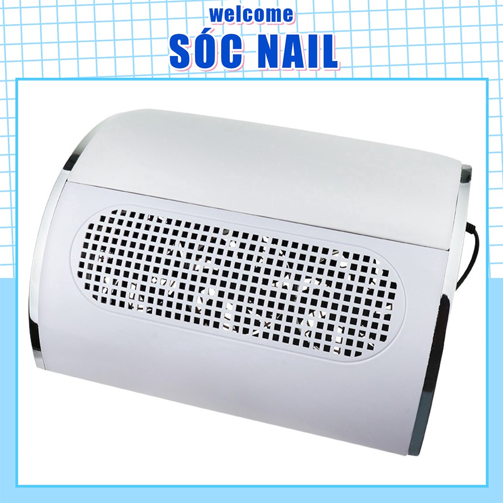 Máy Hút Bụi Nail Móng 3 Quạt Cỡ Lớn Bảo Hành 6 Tháng