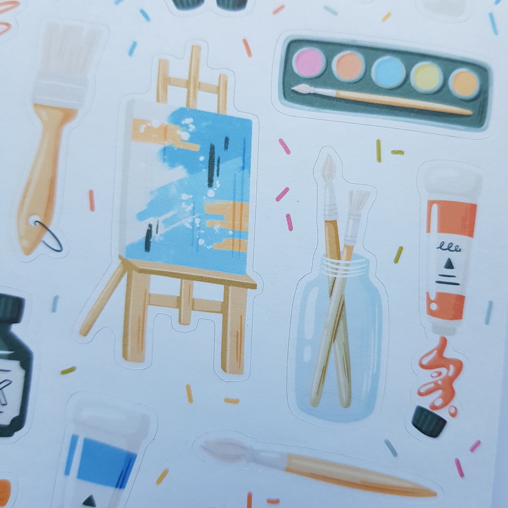 Mua Sticker Sheet - Traditional Artist - Chuyên dán sổ | Bullet Journal ...