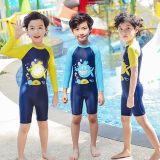 Đồ bơi bé trai, bộ bơi liền thân, áo tắm cho bé