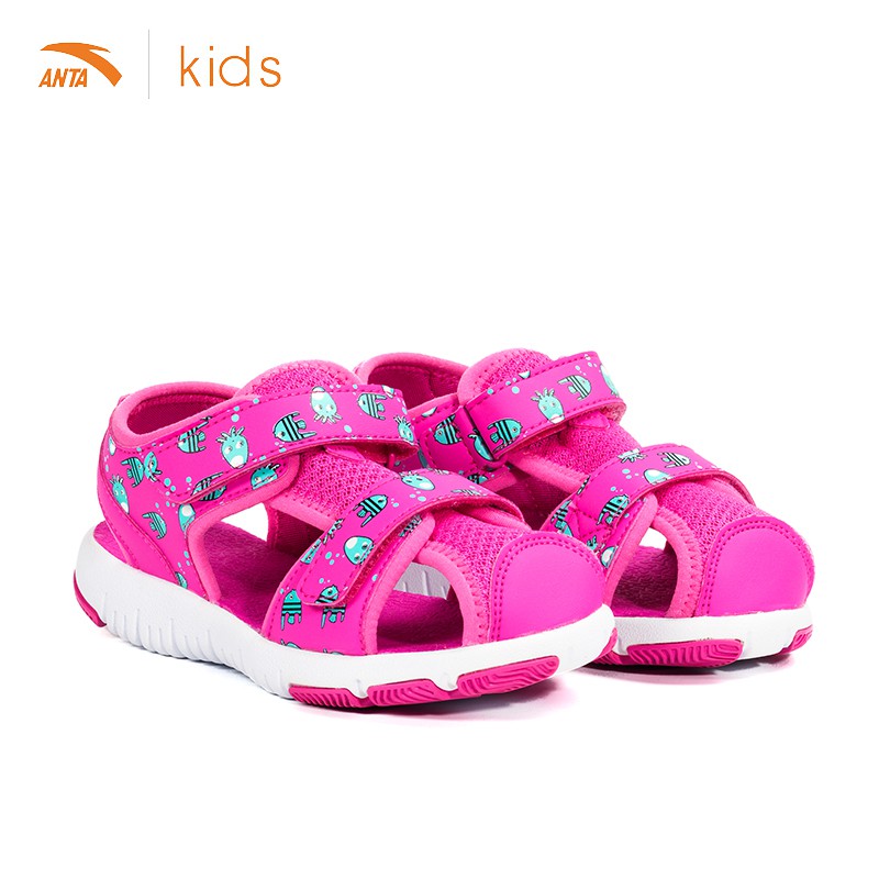 Sandals bít mũi bé trai, bé gái Anta Kids đế chống mài mòn, mặt lưới thoáng khí 32729945