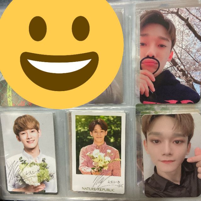 Card album của thành viên Chen  EXO official.