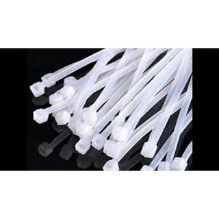 [Có sẵn] [Ảnh thật] Dây rút 4*150mm (màu trắng)