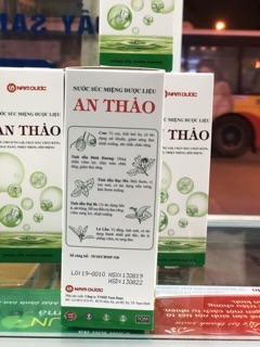 Nước súc miệng An thảo