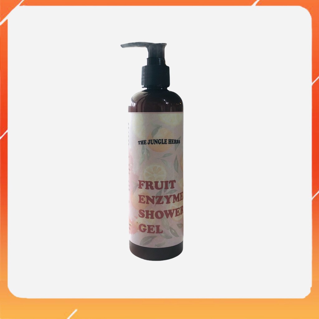 Sữa tắm sáng da, giảm mụn handmade 250ml - The jungle herbs