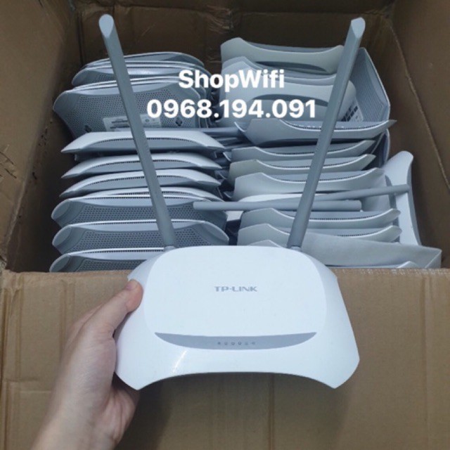 CE Bộ phát wifi TPLink hai râu 842N/841N, Cục phát wifi hình thức đẹp 300Mbps 45 4