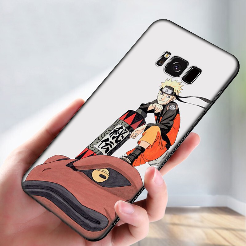 Samsung Galaxy S10 S9 S8 Plus S6 S7 Edge S10+ S9+ S8+ Casing Soft Case 68SF Naruto Uzumaki mobile phone case