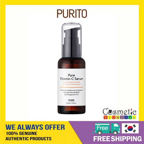 Serum vitamin c nguyên chất purito 60ml