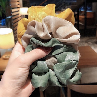 Dây Buộc Tóc Lụa satin Thời Trang Hàn Quốc Cho Nữ