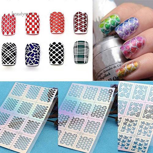 [Hàng mới về] Khuôn tạo họa tiết trang trí móng tay nhiều kiểu độc đáo