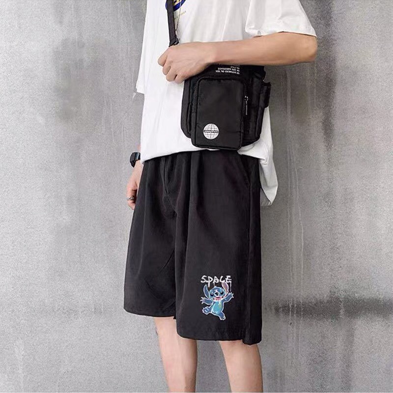 Quần ngố nam nữ thun cotton da cá unisex thể thao cao cấp ống rộng bigsize mặc nhà ngủ thời trang hàn quốc đẹp SPACE