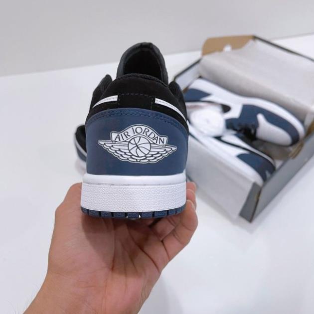 Giày Jordan Cổ Thấp Xanh Navy, Giày JD 1 Low Xanh Navy Hàng Cao Cấp Full Box + Bill | BigBuy360 - bigbuy360.vn